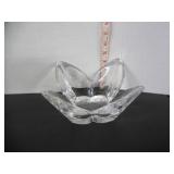 SIGNED ORREFORS SWEEDEN PEDAL BOWL