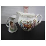 2 EARLY ROYALTY DISHES