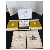 (5) Pioneer Parts Lists & Manuals