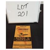 Rare Spear & Jackson Challenger Parts List
