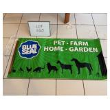 Blue Seal Dog Food Canvas Banner - 24' x 47'