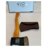 Diamond Brand Hatchet-Original Paper Label & Case