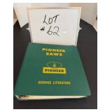 Pioneer Saws Service Dealer Book