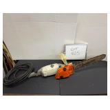 A. Stihl Type E15 110 Volt Chainsaw -West Germany