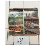 (2) Stihl 'Girl' Calendars 1985 & 1986