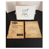 (2) Mall 2MG Gasoline Engine Manuals