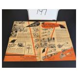 Mall Chain Saws Fold Out Brochure