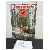 Jonsereds Chainsaw 3D Plastic Sign