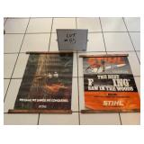 (2) Stihl Posters