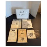 (5) Homelite Water Pump Parts Lists