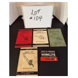 (5) Homelite Lists & Manuals