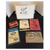(5) Homelite Parts Lists & Manuals
