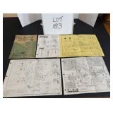 (5) Pioneer Parts Lists & Manuals