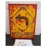 McCulloch Chainsaw Tin Road Sign
