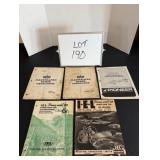 (5) Pioneer Parts Lists & Manuals