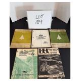 (5) Pioneer Parts Lists & Manuals