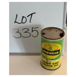 Pioneer (Pint) Chain Saw Oil Tin - Empty