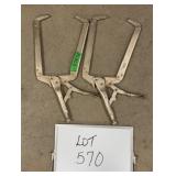 (2) 18' 'C' Clamps