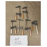 (6) 6' Bar Clamps