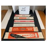 (6) Empty Chainsaw Bar Boxes