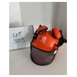 Unused 1980's Husqvarna Logging Helmet