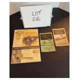 (3) Clinton Chainsaws Manuals & Sales Ad