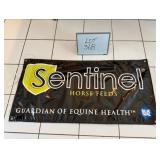 Blue Seal Sentinel Horse Feeds Canvas Banner
