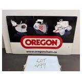 Oregon Chainsaw Embossed Aluminium Sign