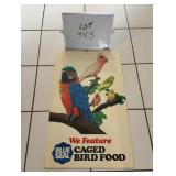 Blue Seal 2 Sided Hardboard Pet Food Sign