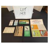 (7) Assorted Chainsaw Pamphlets