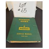 Pioneer Saws Dealer Service Manual