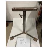 Adjustable Roller Stand With Heavy Base