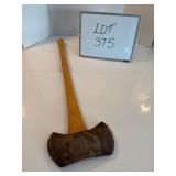 J.M. Warren Troy N.Y. Double Bit Axe