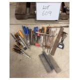 Assorted Files & Chisels Lot