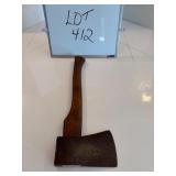 'Man Swinging Axe' Stamped In Axe head