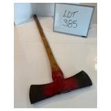 Early Double Bit Felling Axe