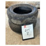 (2) 195/65R15 M&S Tires