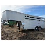 1992 SunliteSundowner Gooseneck Alum.StockTrailer