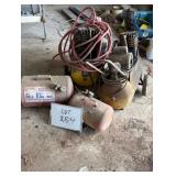 (2) Air Pigs & (2) JD Port Air Compressors