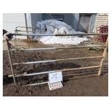 Sliding Extendable 5 Bar Gate - 5ft x 8ft