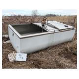 600gal Flat Top Bulk Tank