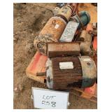 (5) Elec Motors Untested