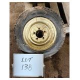 Used 5.30-12 Tire On 5 Bolt Rim