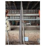 (6) Unused Steel Fence Posts