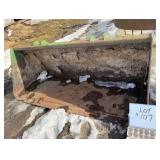 7ft HLA (J.D. HookUp) Snow/Bulk Material Bucket