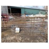 (2) 12ft Gates - Both With Bottom Damaged