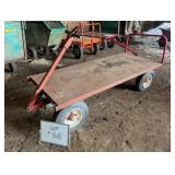 4 Wheel Steer Creekbank Big Bale Cart