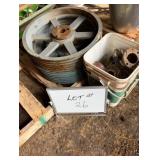 HighSpeed Bearings,(2)18.5' CastIron 5 BeltPulleys