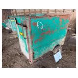 3 Wheel Wic Steel Sileage Cart