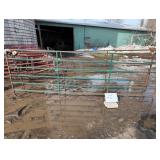 (2) 12ft 7 Bar Steel Gates